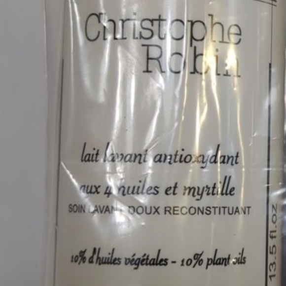 Christophe Robin Paris ANTIOXIDANT CLEANSING MILK WITH 4 OILS AND BLUEBERRY - Picture 3 of 3